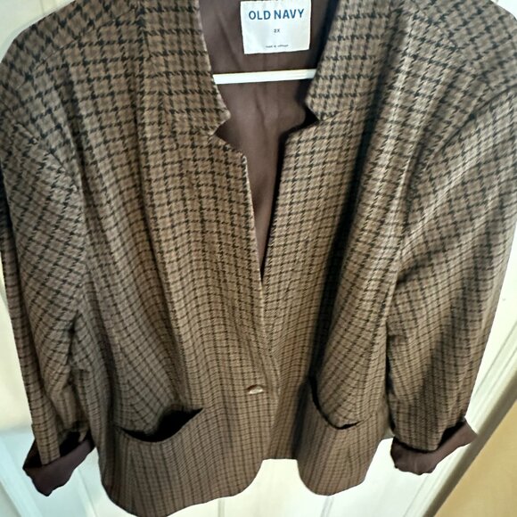 | OLD NAVY | Houndstooth Blazer - Picture 4 of 6